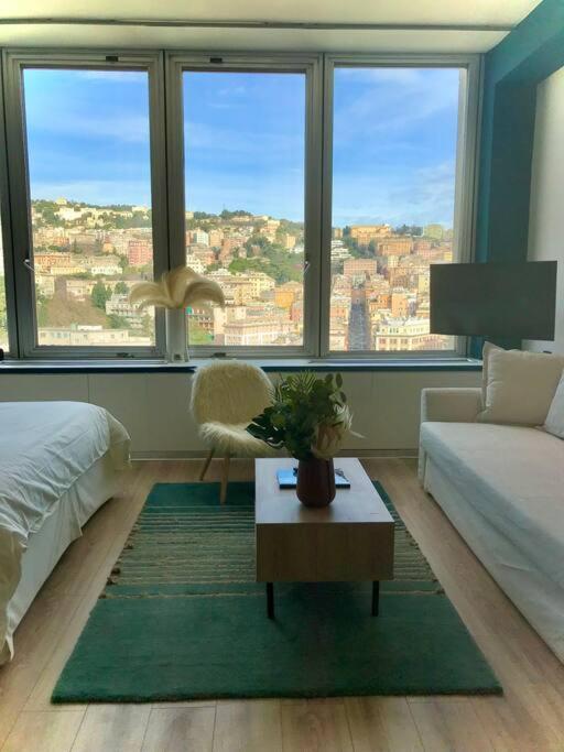 Central Studio Loft W Great View Apartment Genoa Bagian luar foto